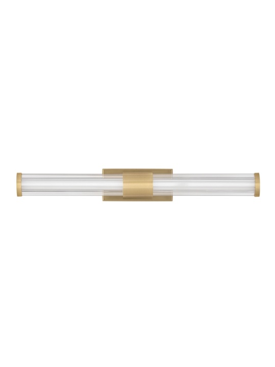Aplica perete pentru baie Alto Auriu / Transparent 43 x 10 x 6,4 cm - Img 2