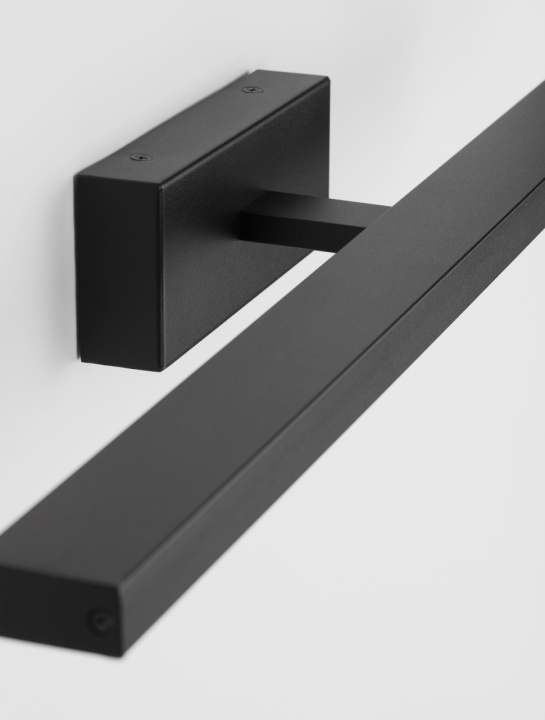 Aplica perete pentru baie Flat Negru 63 x 9 x 7,5 cm - Img 4