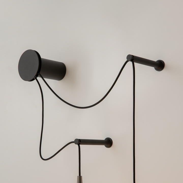 Aplică Sintesi H 228.9 cm 3000K - Negru - Img 5
