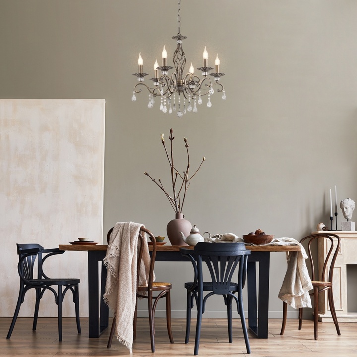Candelabru Grace Ø 63 cm E14 - Bronz - Img 2