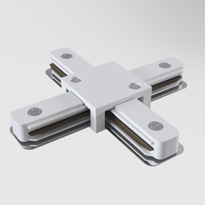Conector tip X Sine cu proiectoare Unity - Alb - Img 2