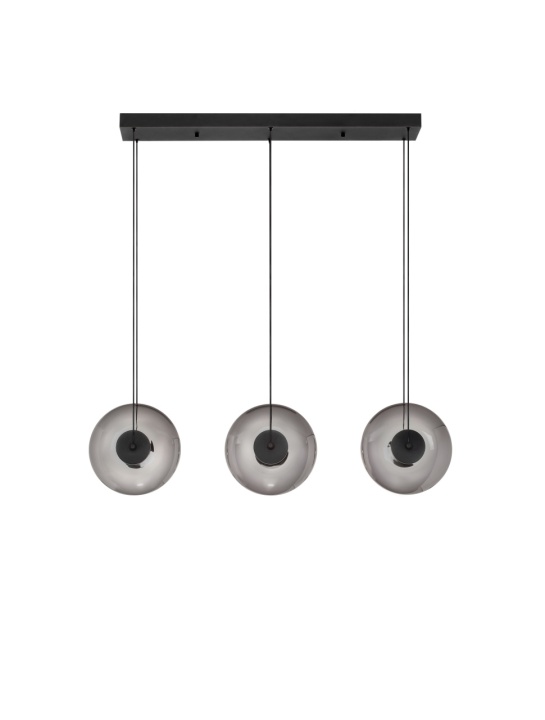 Corp de iluminat suspendat Ballet Negru / Gri 102 x 26 x 169 cm - Img 2