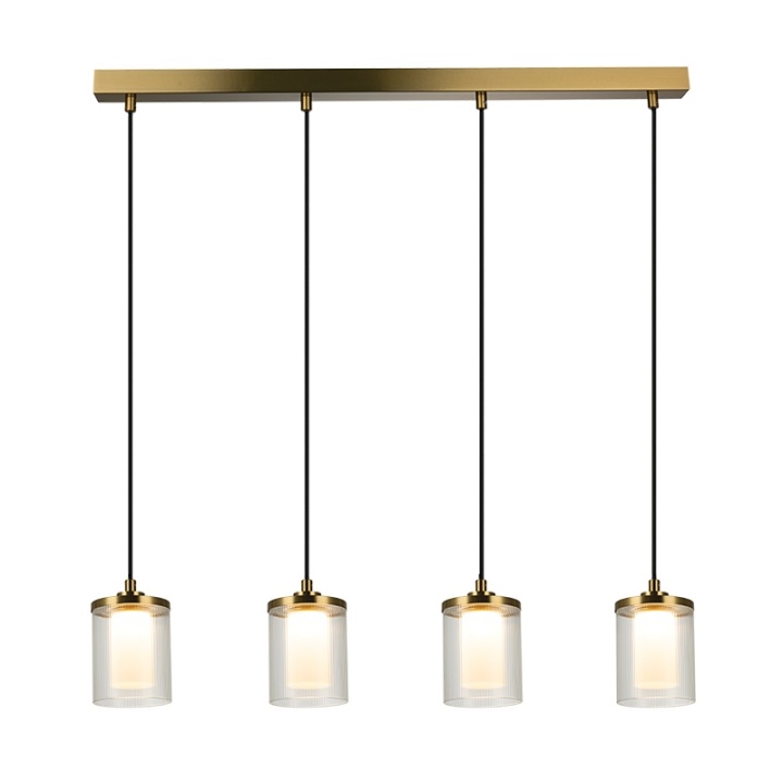 Corp de iluminat suspendat Cilindro Oro LED 3000K - Gold Matt - Img 2