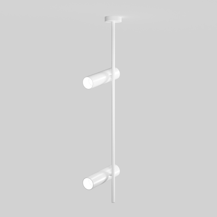 Corp de iluminat suspendat Elti Ø 5.3 cm GU10 - Alb - Img 2