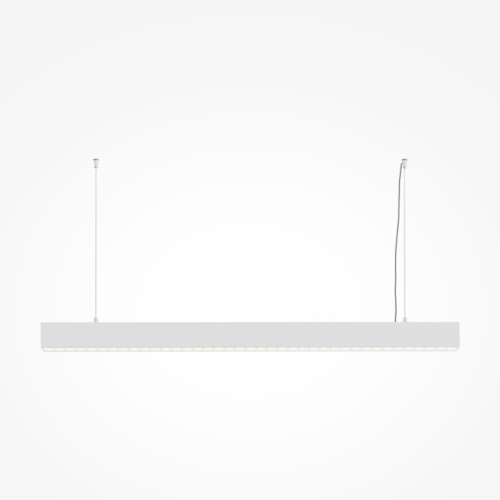 Corp de iluminat suspendat Points L 106.5 x l 3.3 cm 4000K - Alb - Img 6
