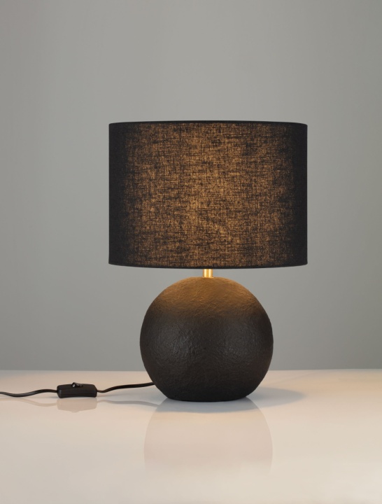 Lampa de masa Ever Negru Ø30 x H 45 cm - Img 4