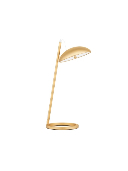 Lampa de masa Flute Auriu 20 x 28 x 53 cm - Img 3