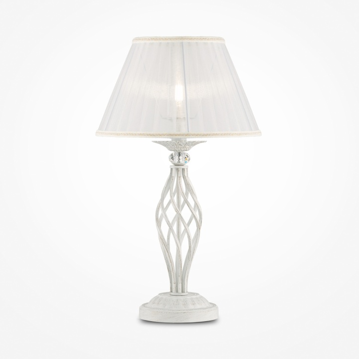 Lampă de masă Grace Ø 32 cm E14 - Alb - Img 3