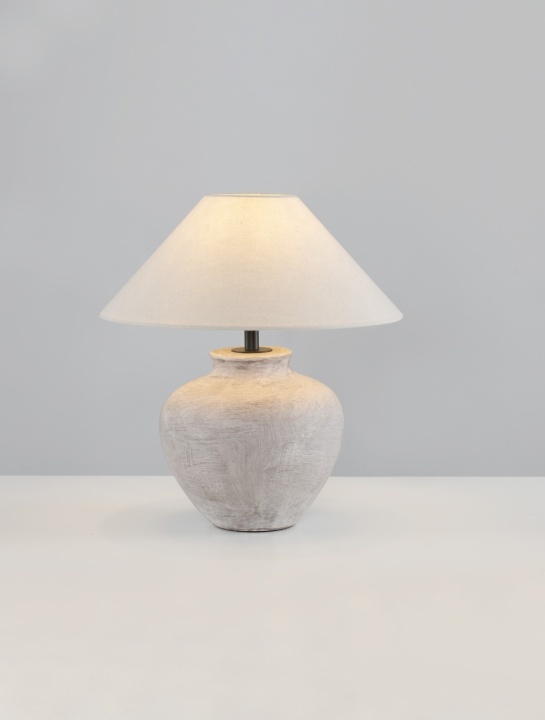 Lampa de masa Lupe Maro / Beige Ø40 x H 49 cm - Img 4
