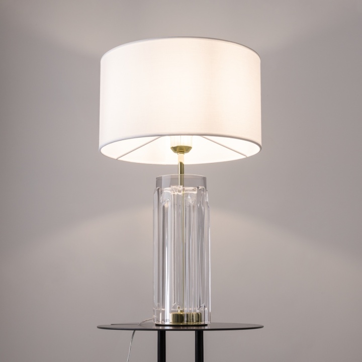 Lampă de masă Muse Ø 32 cm E27 - Auriu - Img 2