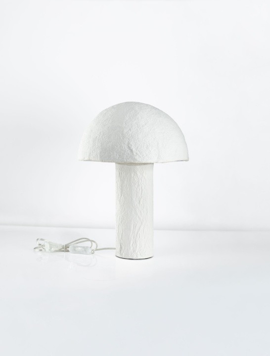 Lampa de masa Mushu Alb Ø28,5 x H 39 cm - Img 3