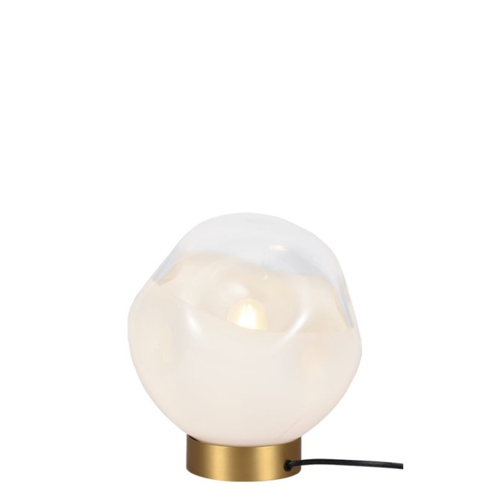 Lampă de masă Vana - Alb / Auriu / Transparent - Img 2