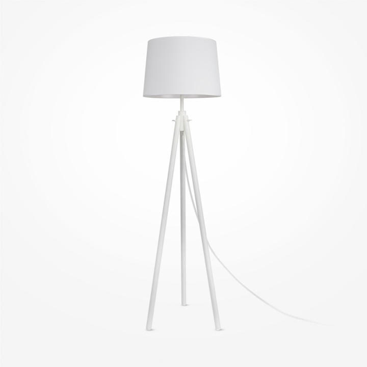 Lampadar Calvin H 164.2 cm E27 - Alb - Img 2