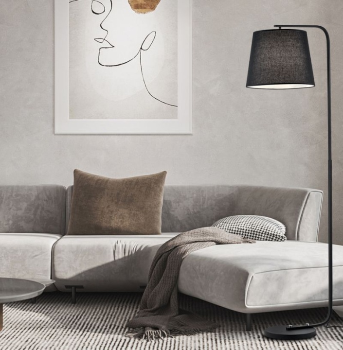 Lampadar Cobbe - Negru - Img 2