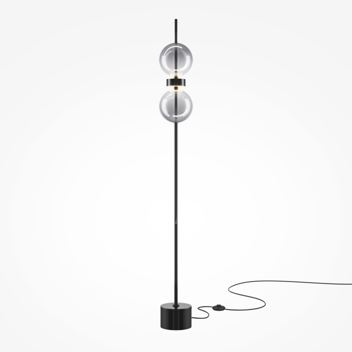 Lampadar Double Moon H 146 cm 3000K - Negru - Img 7