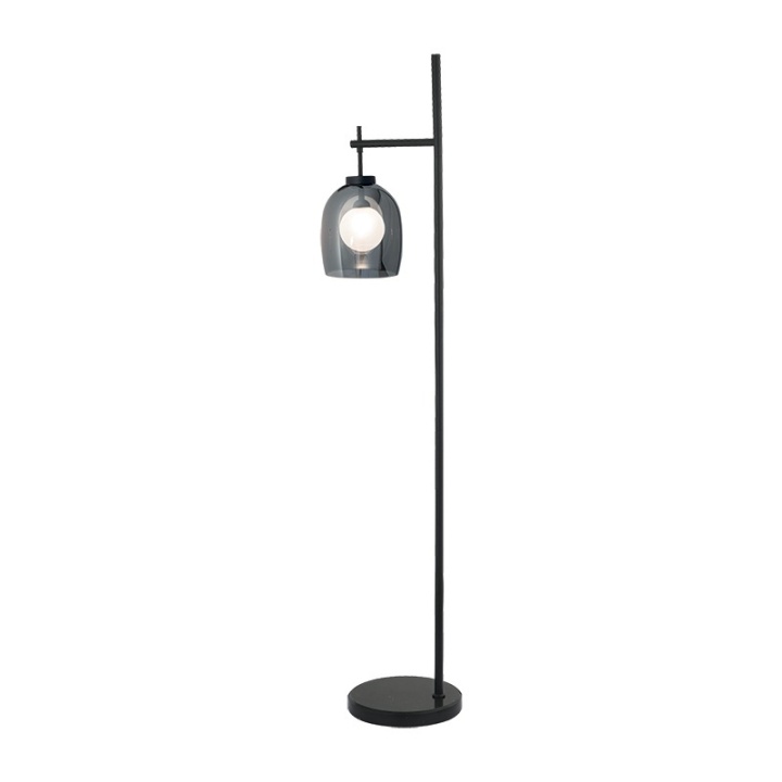 Lampadar Treviso 1xG9 LED - Negru, Marmură - Img 2