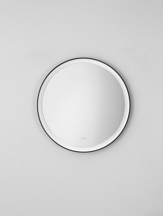 Oglinda cu iluminare Ural Negru / Alb Ø80 x 3,5 cm - Img 3