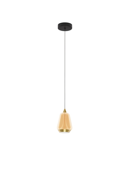 Pendul Alish Negru / Auriu / Champagne Ø12 x H 200 cm - Img 2
