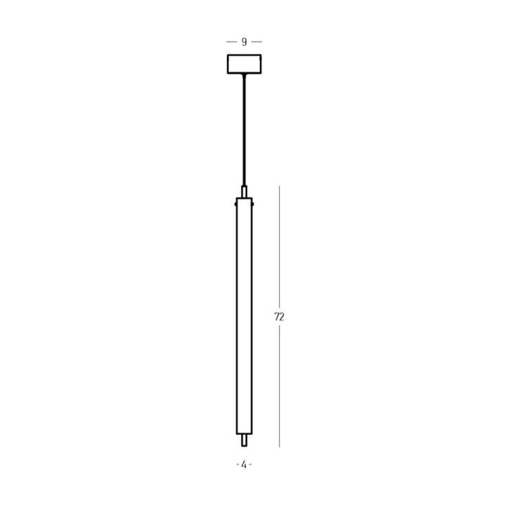 Pendul Aurelia Tubo LED 3000K - Auriu - Img 5