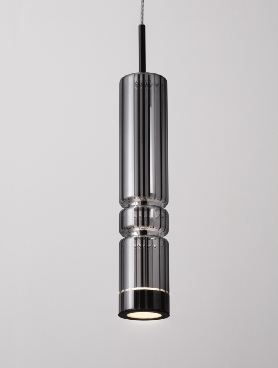 Pendul Bento Gri / Negru Ø8 x H 180 cm - Img 5