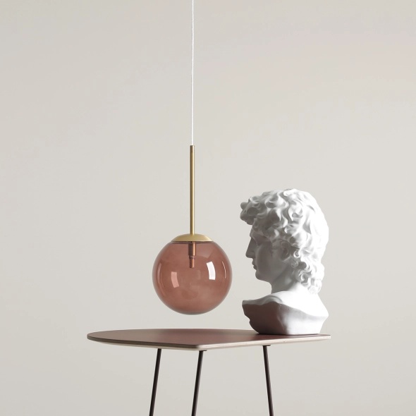 Pendul Bosso 20 cm 1xG9 - Crem - Img 3