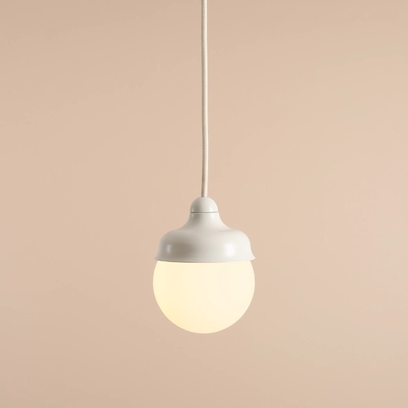 Pendul Fala 11 cm 1xG9 - Crem deschis - Img 2