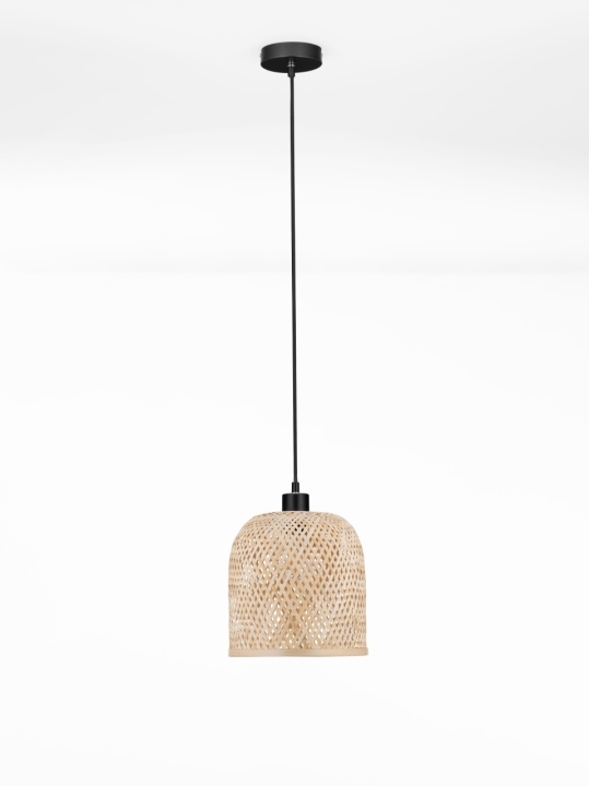 Pendul Intra Negru / Natural Ø23 x H 130 cm - Img 3