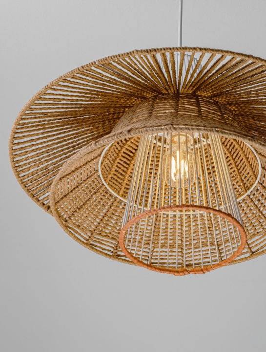 Pendul Kao Natural / Alb Ø50 x H 230 cm - Img 5
