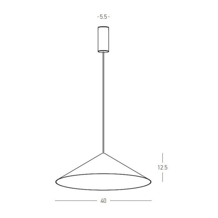 Pendul Kona 2676 LED 11W 3000K – roz pudrat - Img 4