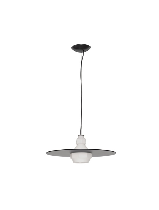 Pendul Lora Smokey, Milky / Negru Ø45 x H 180 cm - Img 2