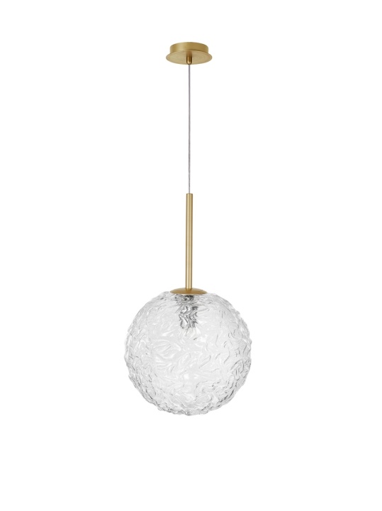 Pendul Mirano Transparent / Auriu Ø30 x H 180 cm - Img 2