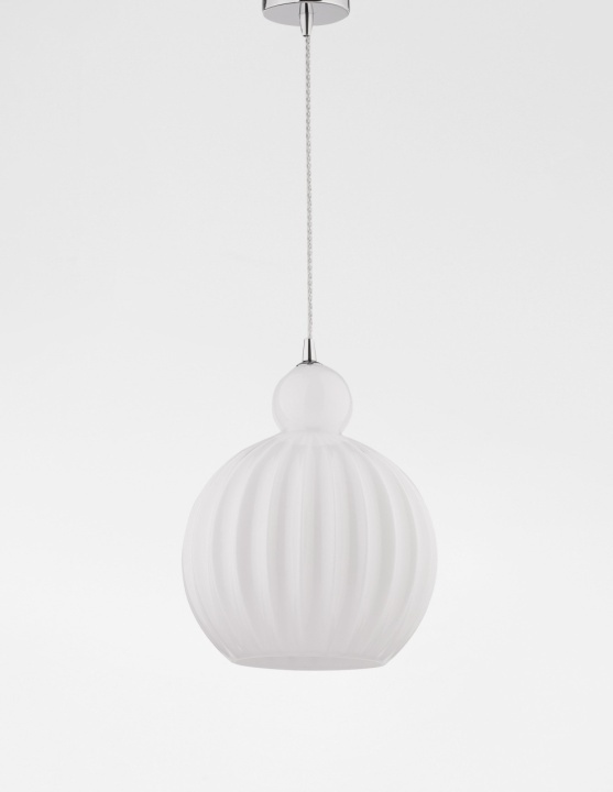 Pendul Odell Opal / Crom Ø28 x H 120 cm - Img 3