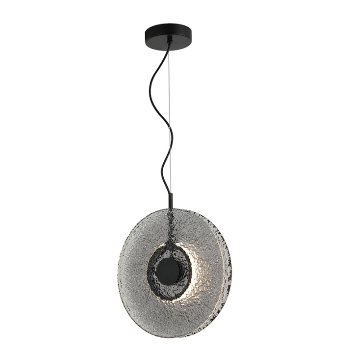 Pendul Ovale Materia LED 3000K - Negru mat - Img 2