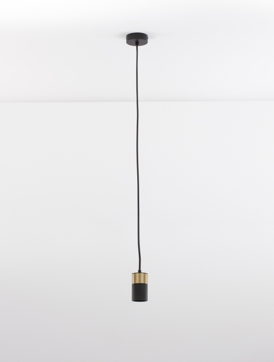 Pendul Pongo Negru / Auriu Ø5,6 x H 160 cm - Img 3