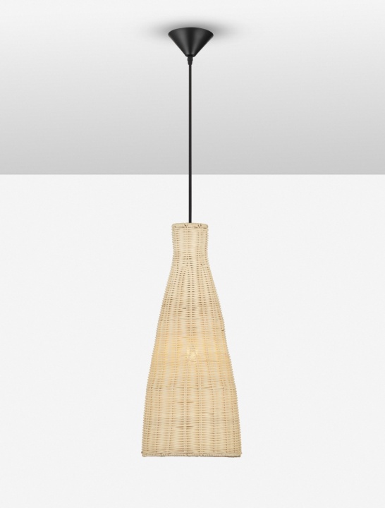 Pendul Rielo Natural / Negru Ø19,5 x H 243 cm - Img 3