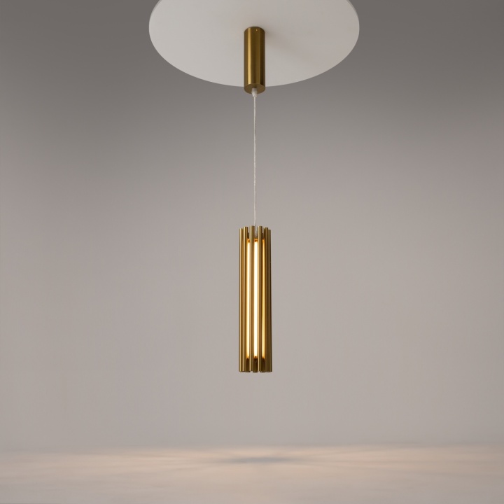 Pendul Sonata Ø 8.1 cm 3000K - Auriu - Img 3