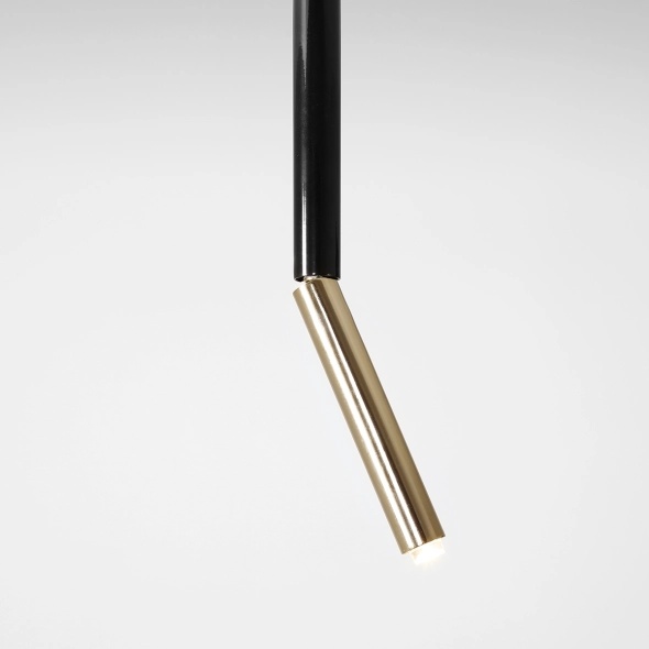 Pendul Stick înălțime 54,5 cm 1xG9 - Negru - Img 3