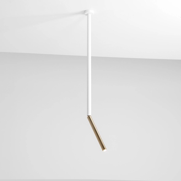 Pendul Stick înălțime 81,5 cm 1xG9 - Alb - Img 3