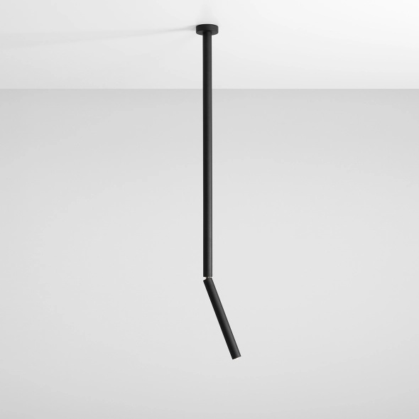 Pendul Stick înălțime 81,5 cm 1xG9 - Negru total - Img 3