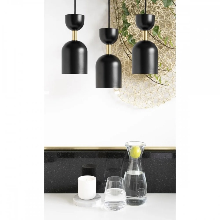 Pendul SUPURU 3L black triple brass, negru / auriu - Img 2
