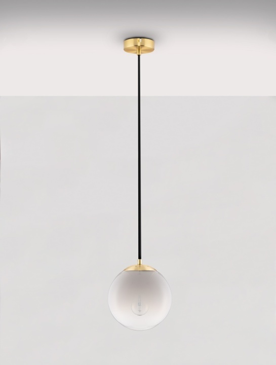 Pendul Vita Alb / Auriu Ø20 x H 120 cm - Img 3