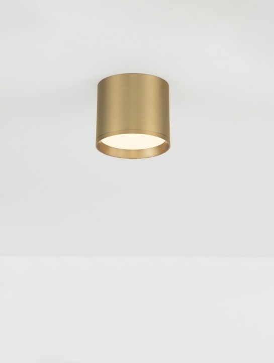 Plafoniera Ζιαζα Gold Matt Ø10 x H 8,6 cm - Img 4