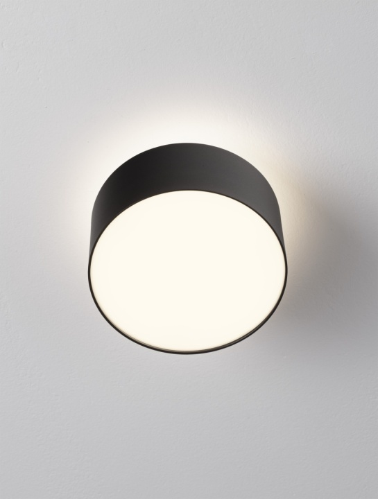 Plafoniera Οζεν Negru Ø14 x H 8,8 cm - Img 5