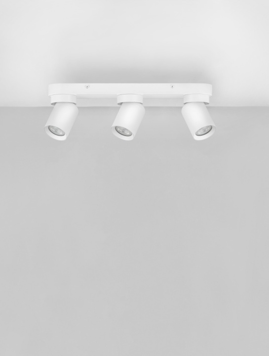Plafoniera Amecy Alb 39 x 6,5 x 12,5 cm - Img 3