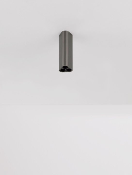 Plafoniera Etho Nikel / Negru 5 x 5 x 15 cm - Img 3