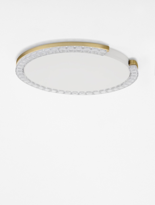 Plafoniera Greamy Auriu Ø46 x H 4 cm - Img 3