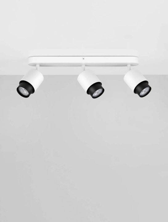 Plafoniera Ison Alb 58 x 14 x 17 cm - Img 3