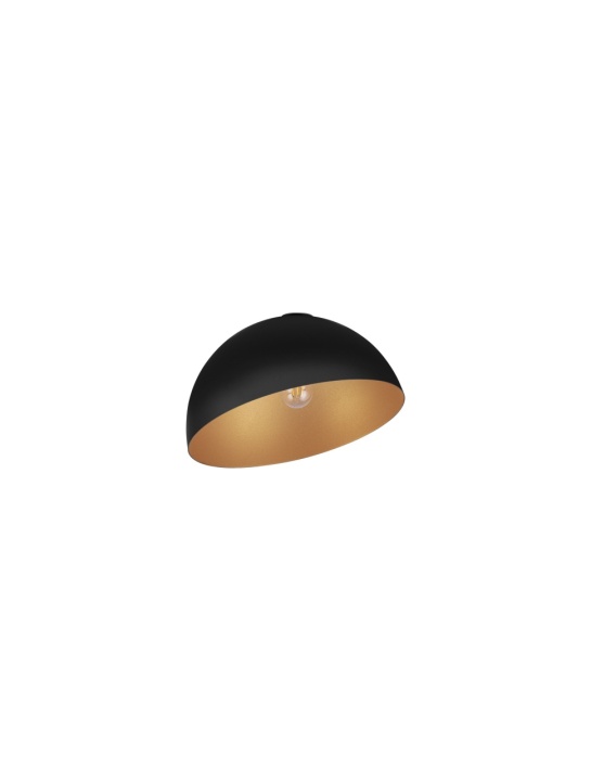 Plafoniera Onia Negru / Auriu Ø40 x H 25 cm - Img 2