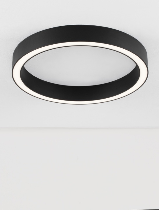 Plafoniera Sting Negru Ø60 x H 6,5 cm - Img 5
