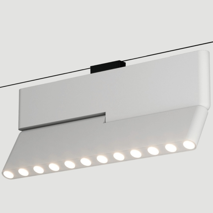 Proiector GRILLE pentru sina magnetica 3mm Micro - 12W, 3000K, Alb - Img 2